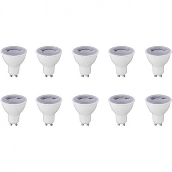 LED Spot 10er Pack - GU10 Sockel - Dimmbar - 6W - Universalweiß 4200K