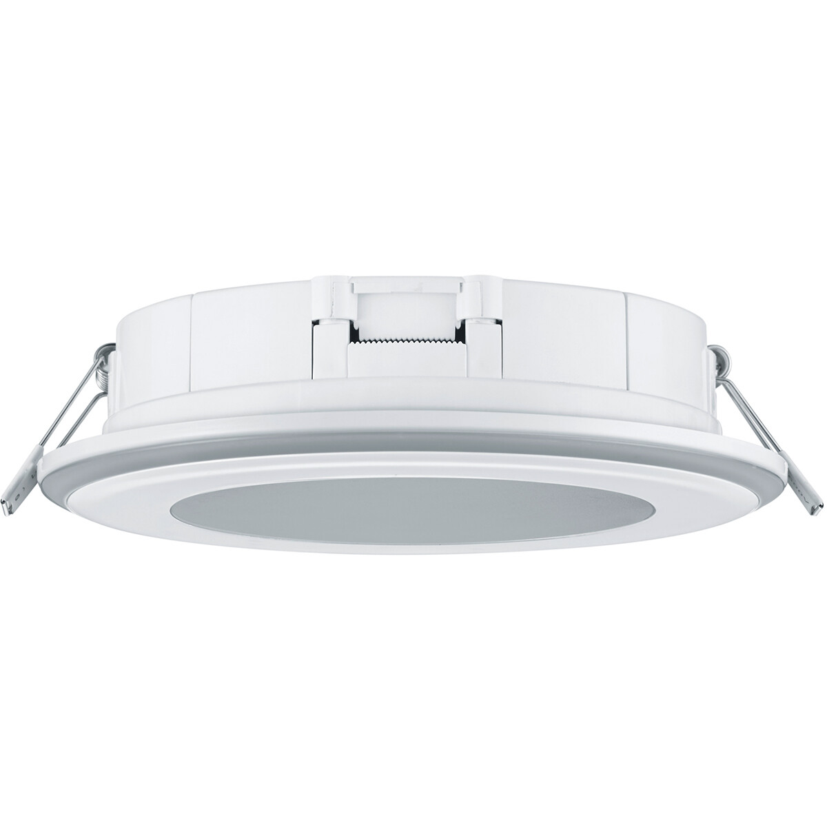 LED Spot - Einbauspot - Trion Auran - 10W - Warmweiß 3000K - Rund - Mattweiß - Kunststoff