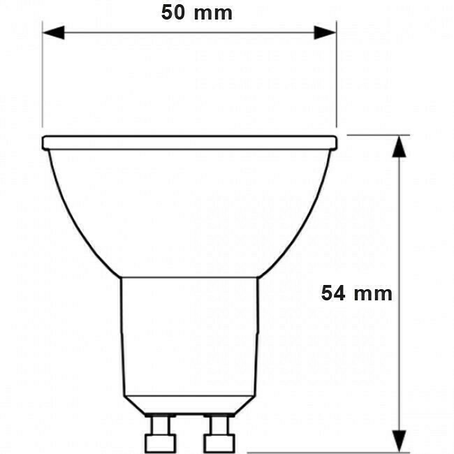 LED Spot Set - GU10 Fassung - Einbau Rund - Matt Schwarz - Ø85mm - Philips - SceneSwitch 827 36D - 1.5W-5W - Warmweiß 2200K-2700K - Dimmbar