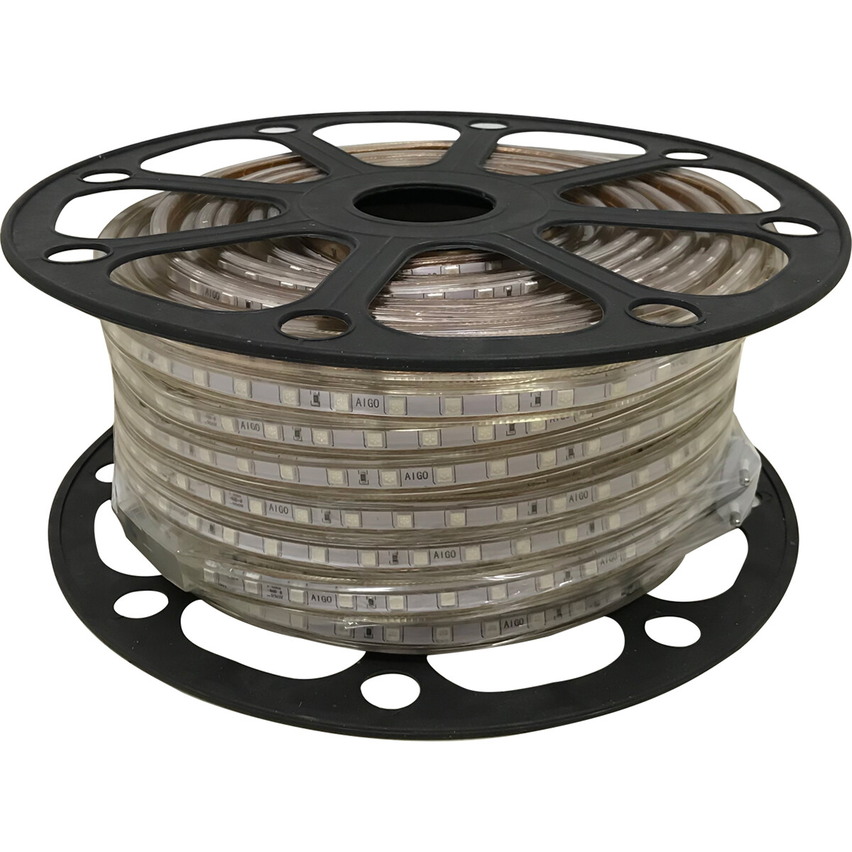 LED Strip - Aigi Strabo - 50 Meter - Dimmbar - IP65 Wasserdicht - Grün - 5050 SMD 230V