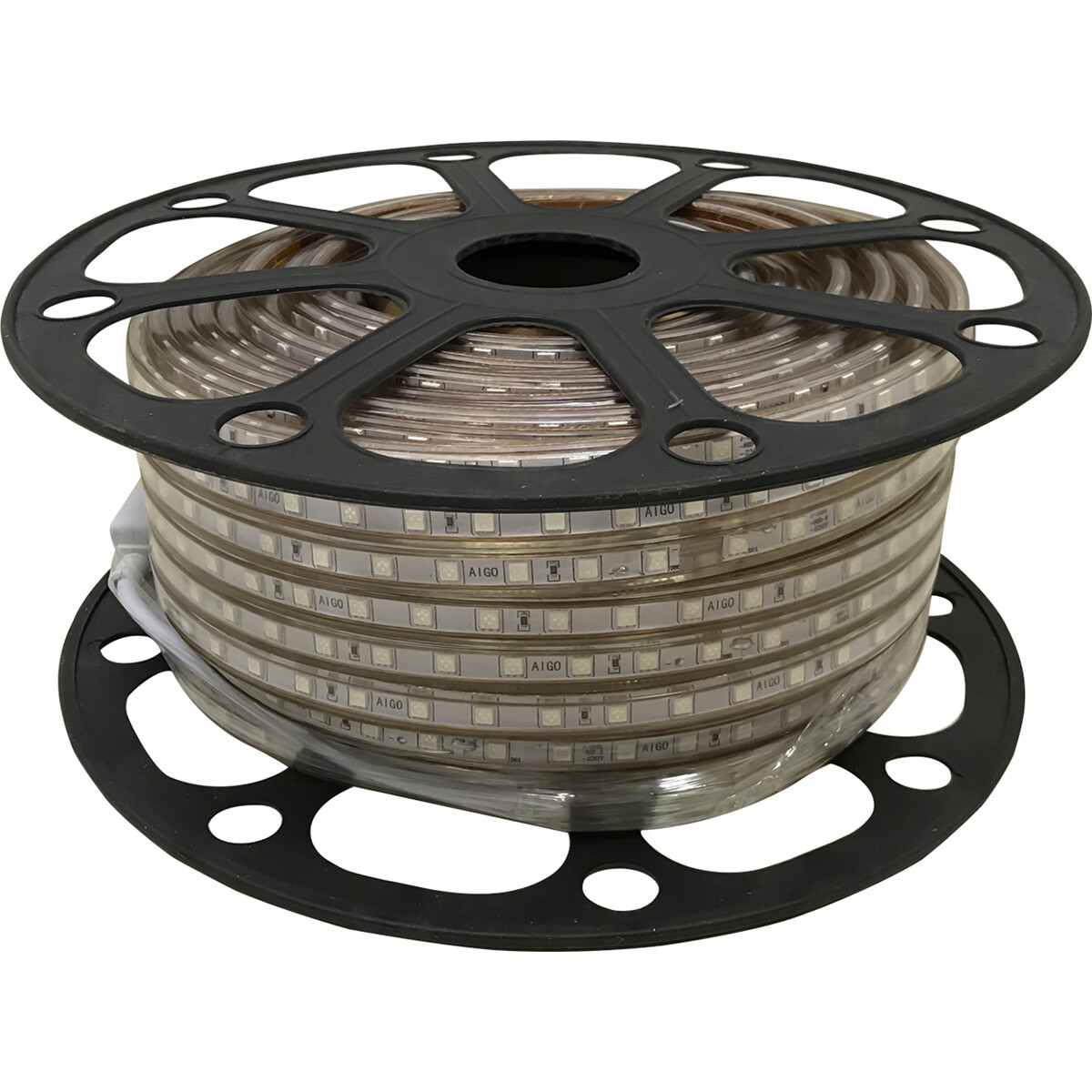 LED Strip - Aigi Strabo - 50 Meter - Dimmbar - IP65 Wasserdicht - Rot - 5050 SMD 230V