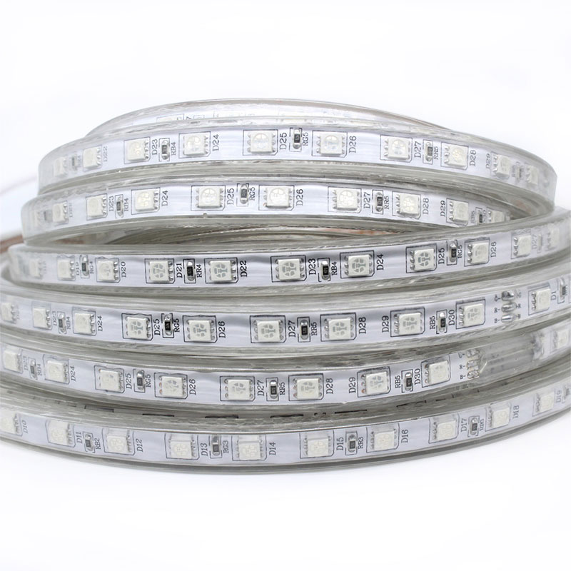 LED Strip RGB - 50 Meter - Dimmbar - IP65 Wasserdicht 5050 SMD 230V