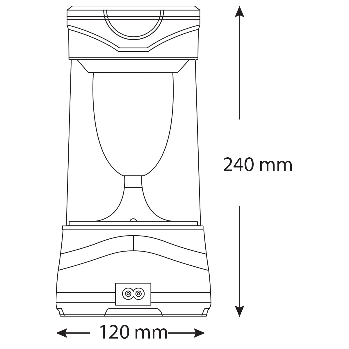 LED Tischlampe - Rominy - Solar - 10W - Dimmbar - Mattweiß - Aluminium