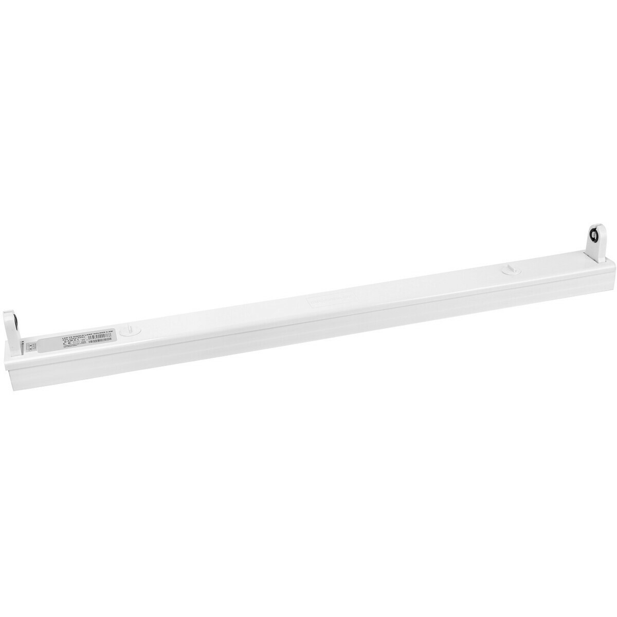 LED TL Feuchtraumleuchte mit T8 Röhre inkl. Starter - Aigi Dybolo - 60cm Einzel - 8W - Kaltweiß 6400K - Schutzklasse IP20