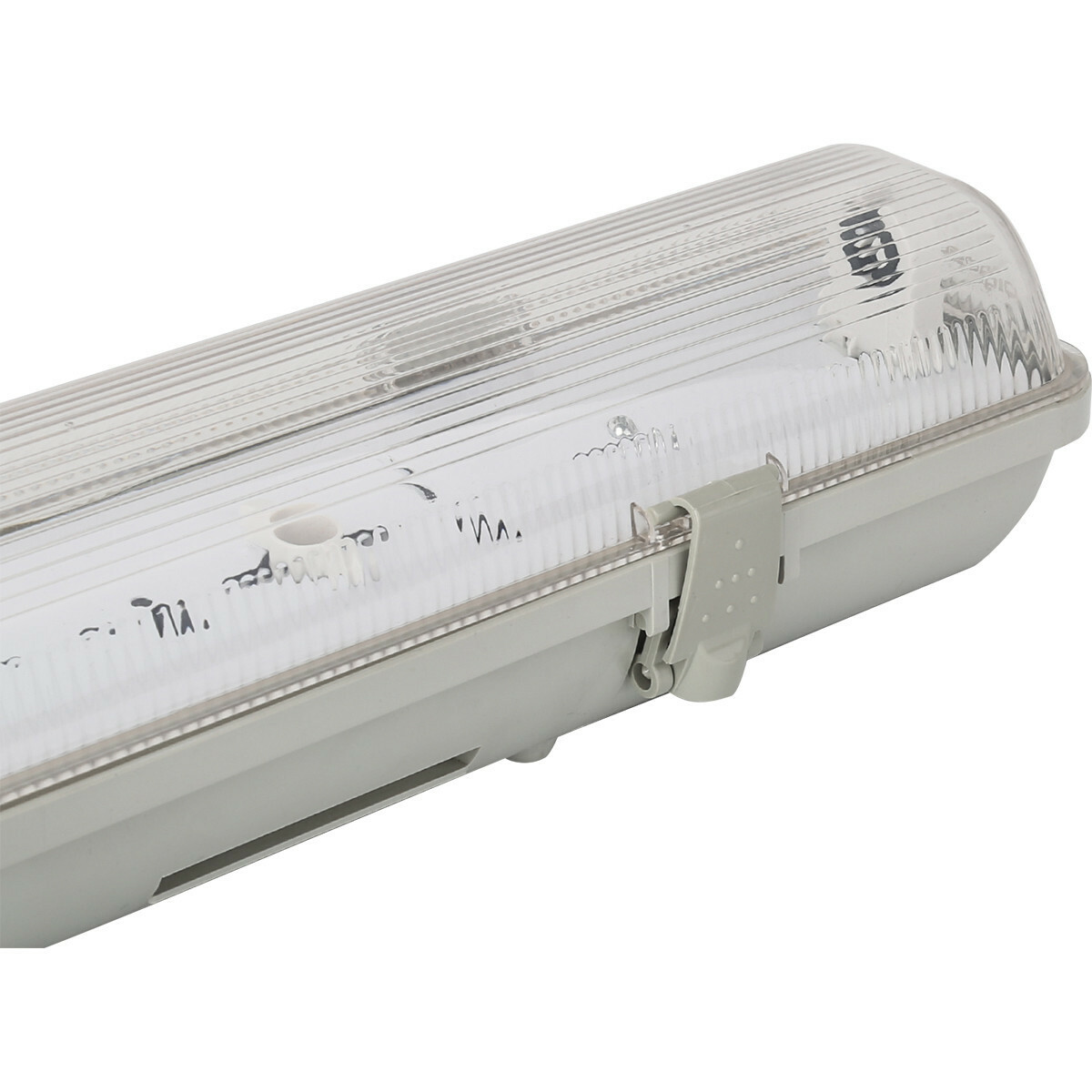 LED TL Feuchtraumleuchte mit T8 Röhre inkl. Starter - Aigi Hari - 120cm Einzel - 16W - Neutralweiß 4200K - Wasserdicht IP65