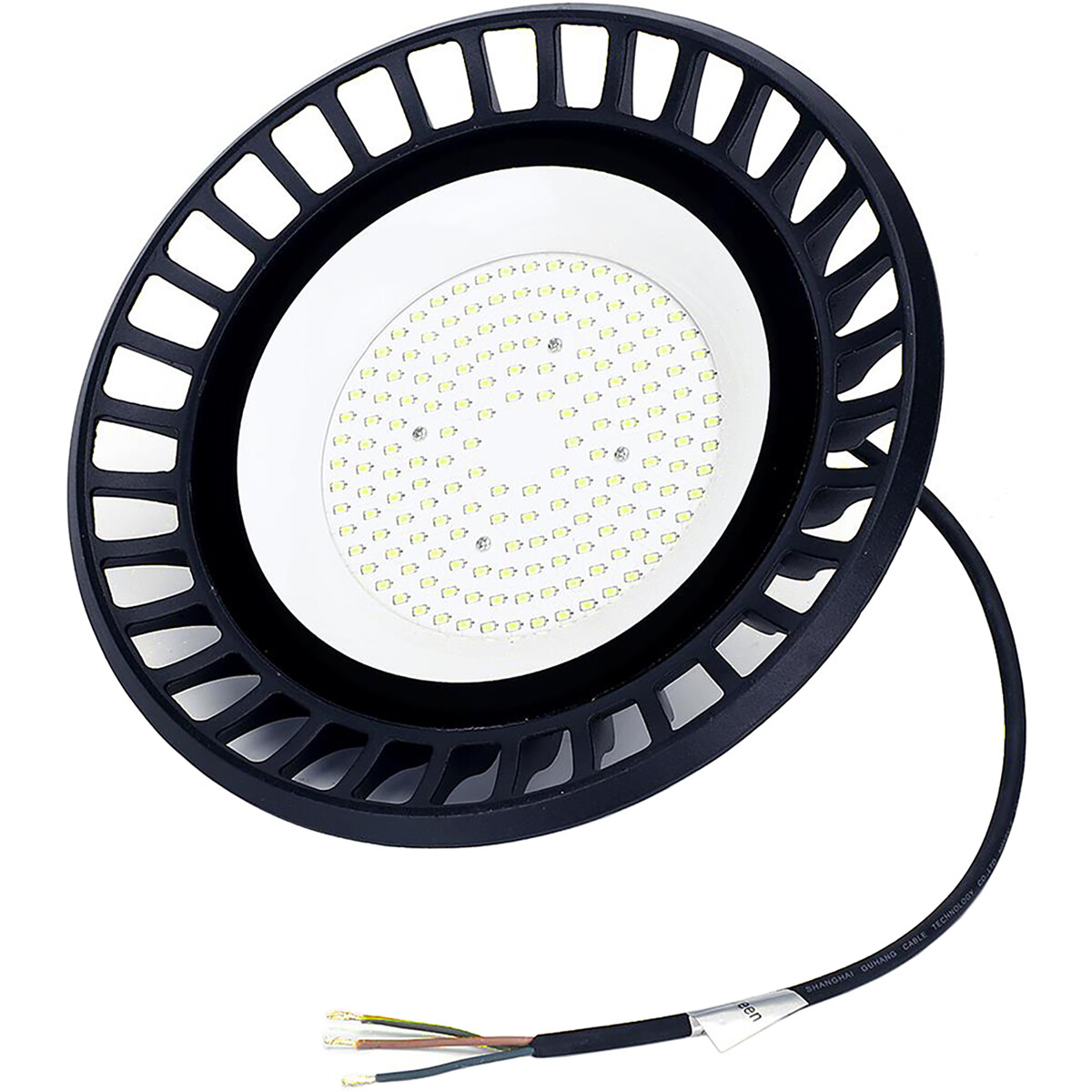 LED UFO High Bay 100W - Aigi Eiya - Lagerbeleuchtung - Wasserdicht IP65 - Kaltweiß 6500K - Aluminium