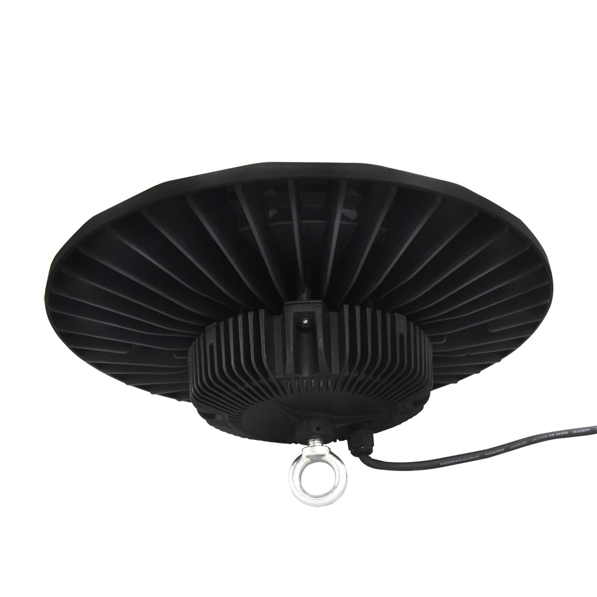 LED UFO High Bay 100W - Aigi - Lagerbeleuchtung - Wasserdicht IP65 - Tageslicht 5700K - Aluminium