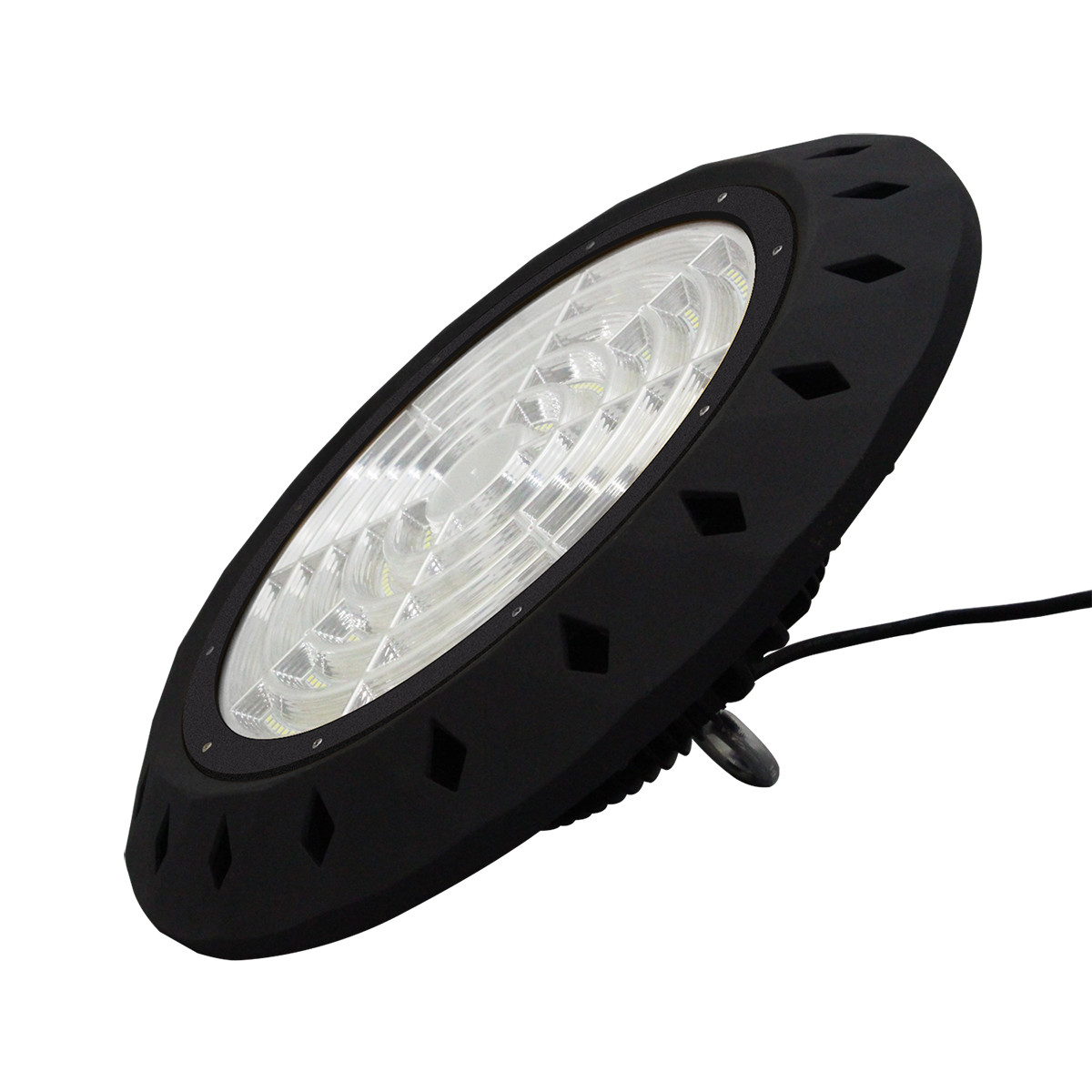 LED UFO High Bay 100W - Aigi - Lagerbeleuchtung - Wasserdicht IP65 - Tageslicht 5700K - Aluminium