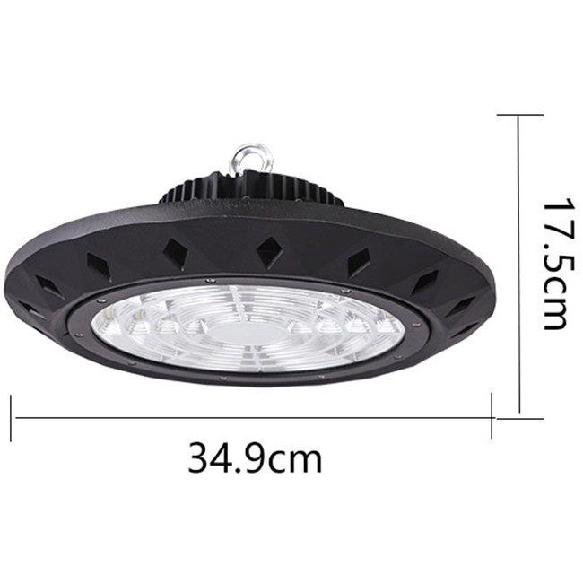 LED UFO High Bay 150W - Aigi - Lagerbeleuchtung - Wasserdicht IP65 - Universalweiß 4000K - Aluminium