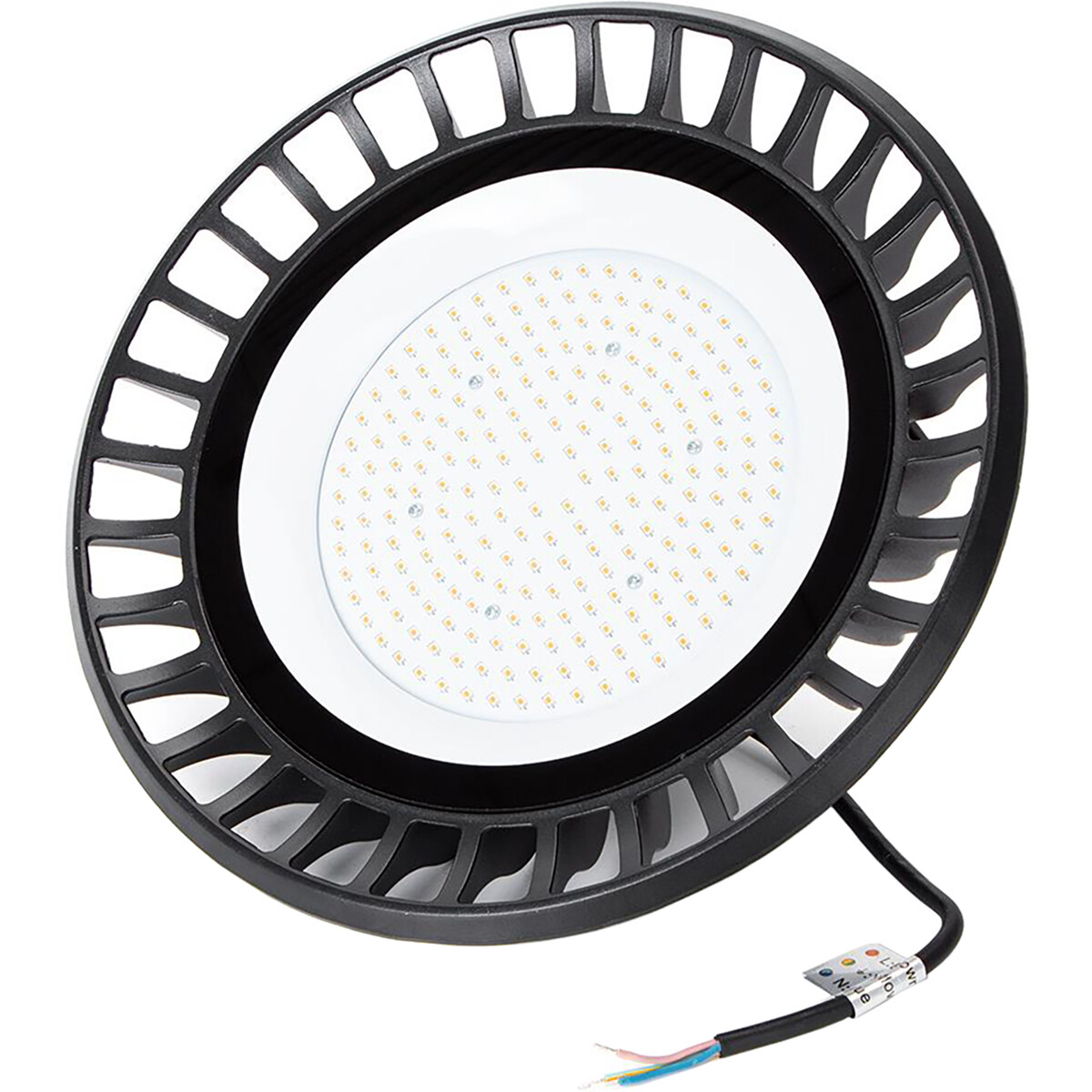 LED UFO High Bay 150W - Aigi Retri - Lagerbeleuchtung - Wasserdicht IP65 - Neutralweiß 4000K - Aluminium