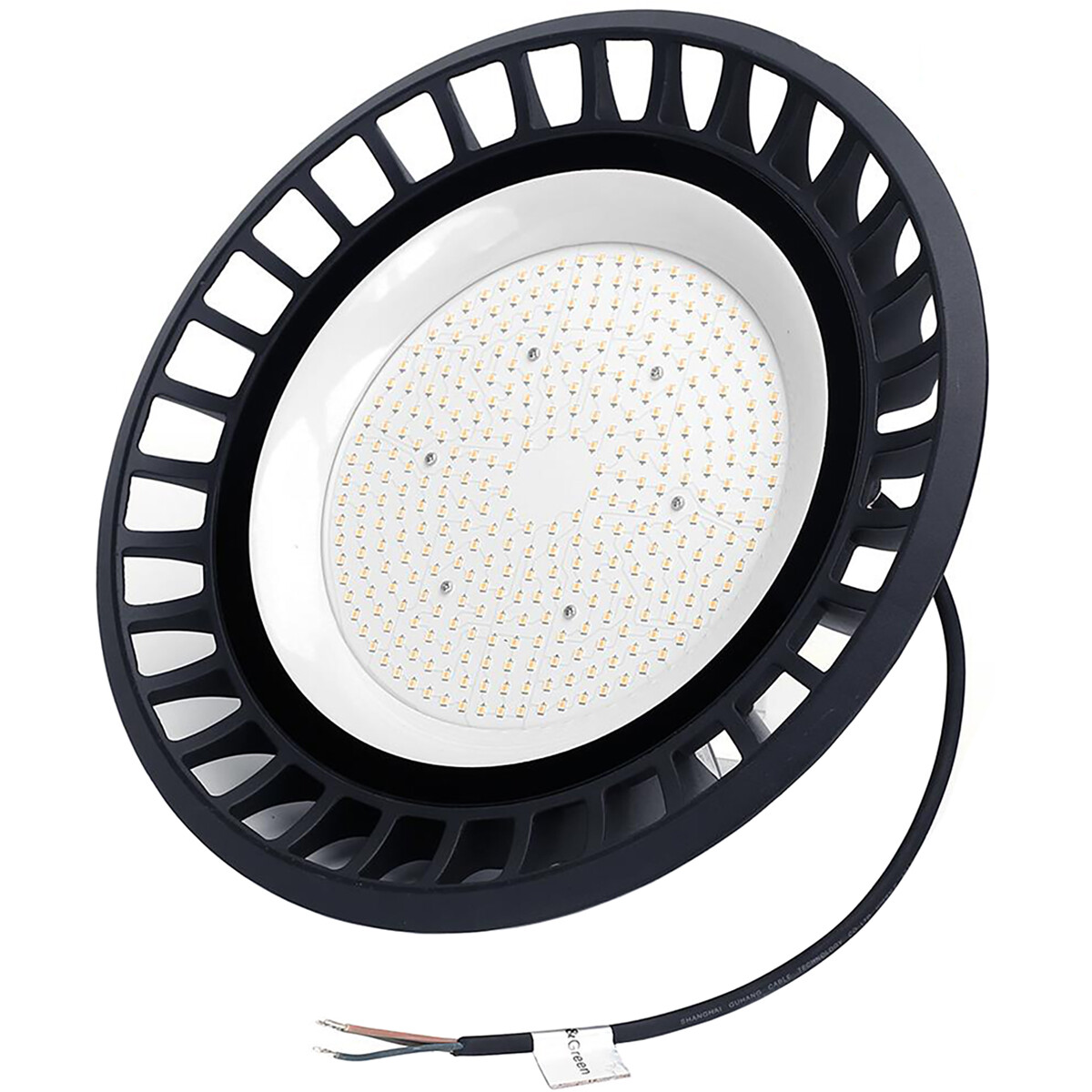 LED UFO High Bay 200W - Aigi Eiya - Lagerbeleuchtung - Wasserdicht IP65 - Neutralweiß 4000K - Aluminium