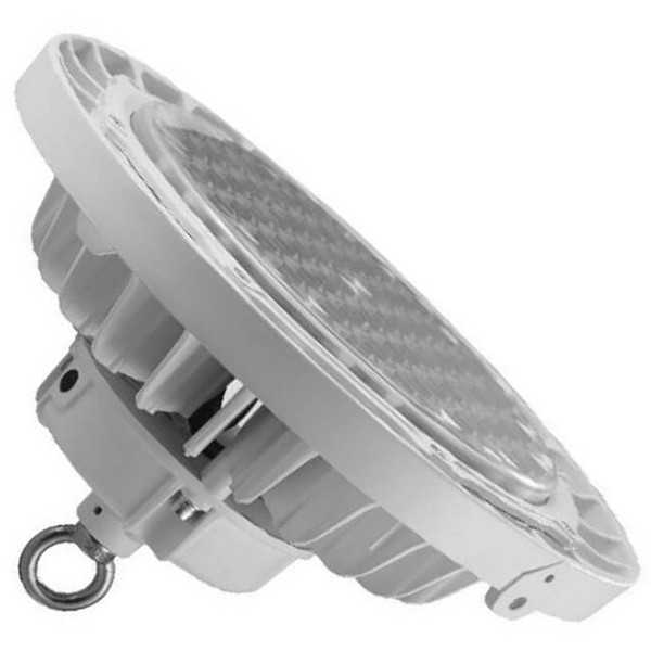 OSRAM - LED UFO High Bay - 200W UGR17 Dimmbar - Lagerbeleuchtung - Wasserdicht IP65 - Tageslicht 6000K - Aluminium