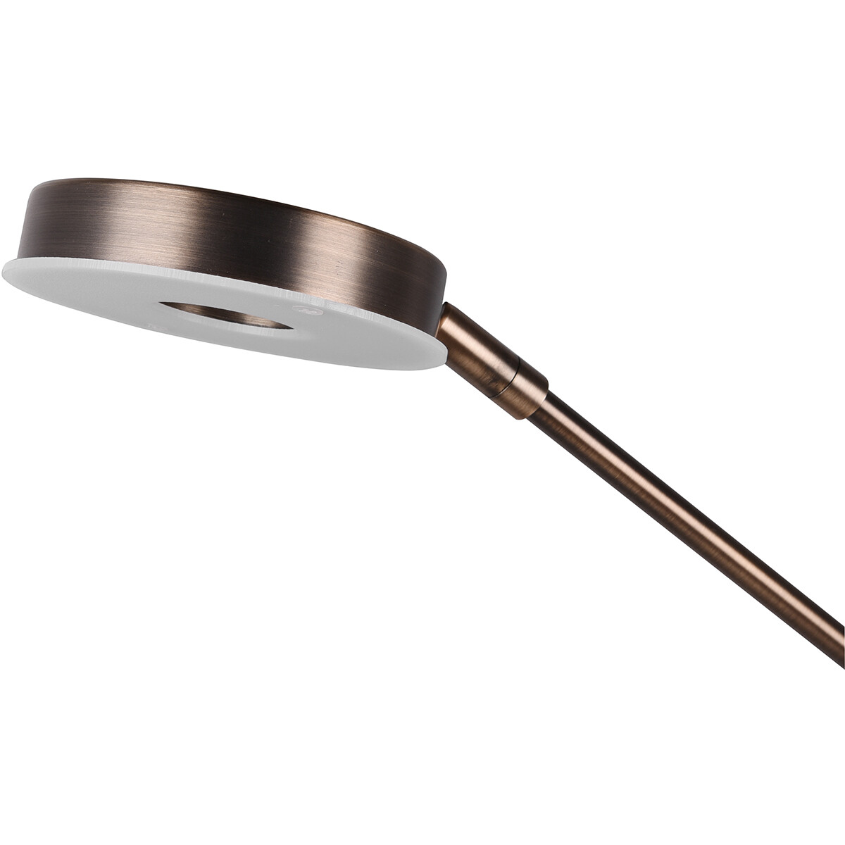 LED Stehleuchte - Trion Barry - 38W - Anpassbare Lichtfarbe - Rund - Alte Bronze - Aluminium