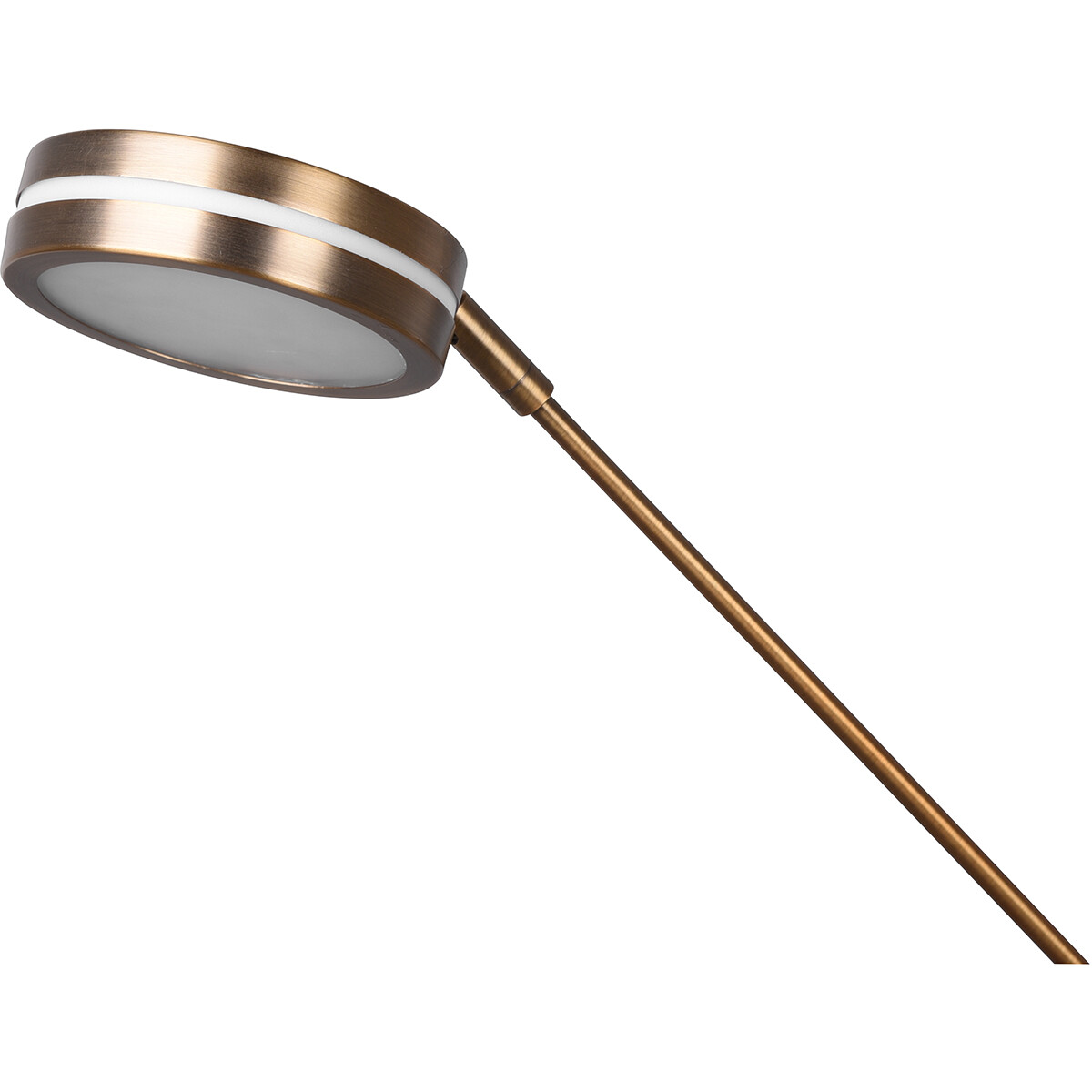 LED Stehlampe - Trion Franco - 41.5W - Anpassbare Lichtfarbe - Dimmbar - Rund - Alt Bronze - Aluminium