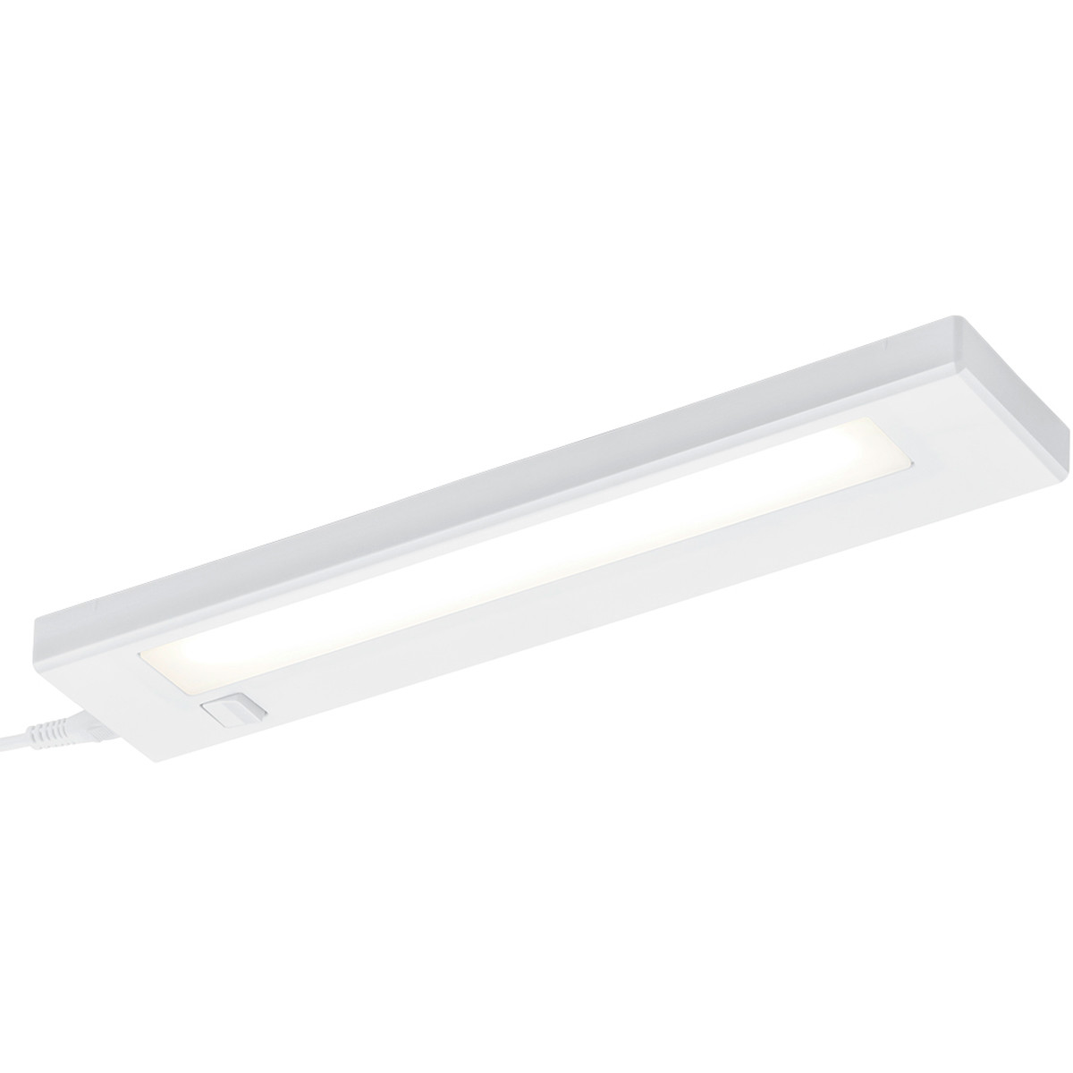 LED Unterbauleuchte - Trion Alyna - 4W - Warmweiß 3000K - Rechteckig - Mattweiß