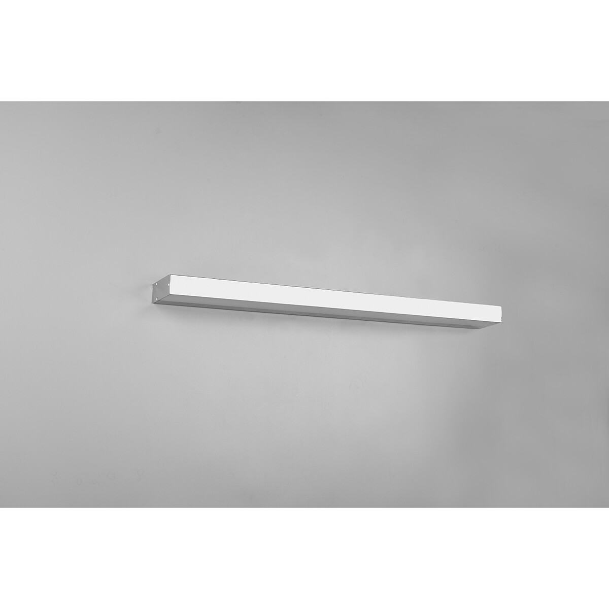 LED Wandleuchte - Trion Rolan - Up und Down - 13W - Warmweiß 3000K - Rechteckig - Matt Chrom - Aluminium