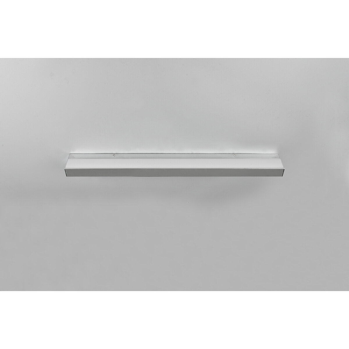 LED Wandleuchte - Trion Rolan - Up und Down - 13W - Warmweiß 3000K - Rechteckig - Matt Chrom - Aluminium