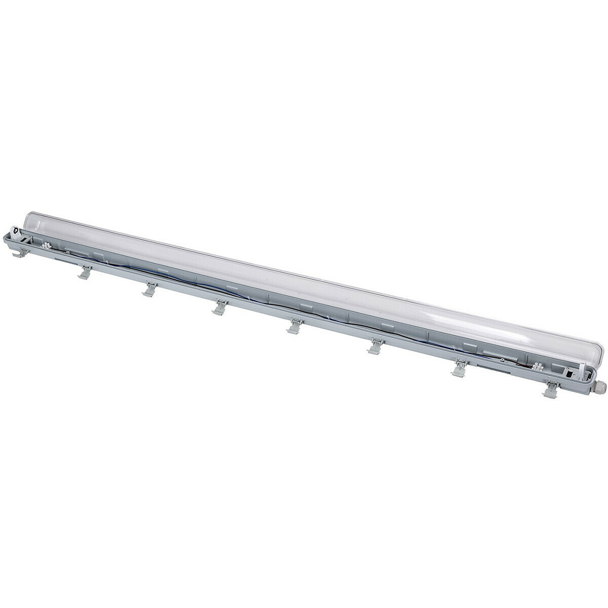 LED Feuchtraumleuchte mit T8 Röhre - Velvalux Strela - 150cm - Einzeln - Verbindbar - Wasserdicht IP65 - 22W - Natürliches Weiß 4200K