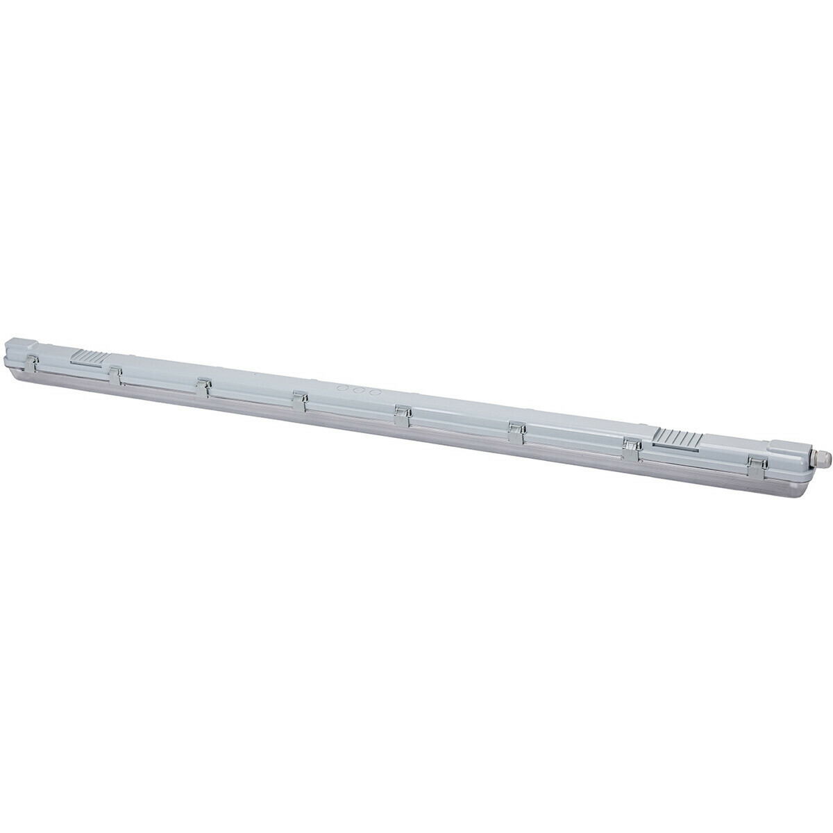 LED Feuchtraumleuchte mit T8 Röhre - Velvalux Strela - 150cm - Einzeln - Verbindbar - Wasserdicht IP65 - OSRAM - SubstiTUBE Value EM 865 - 19.1W - Klar/Kaltweiß 6500K | Ersetzt 58W