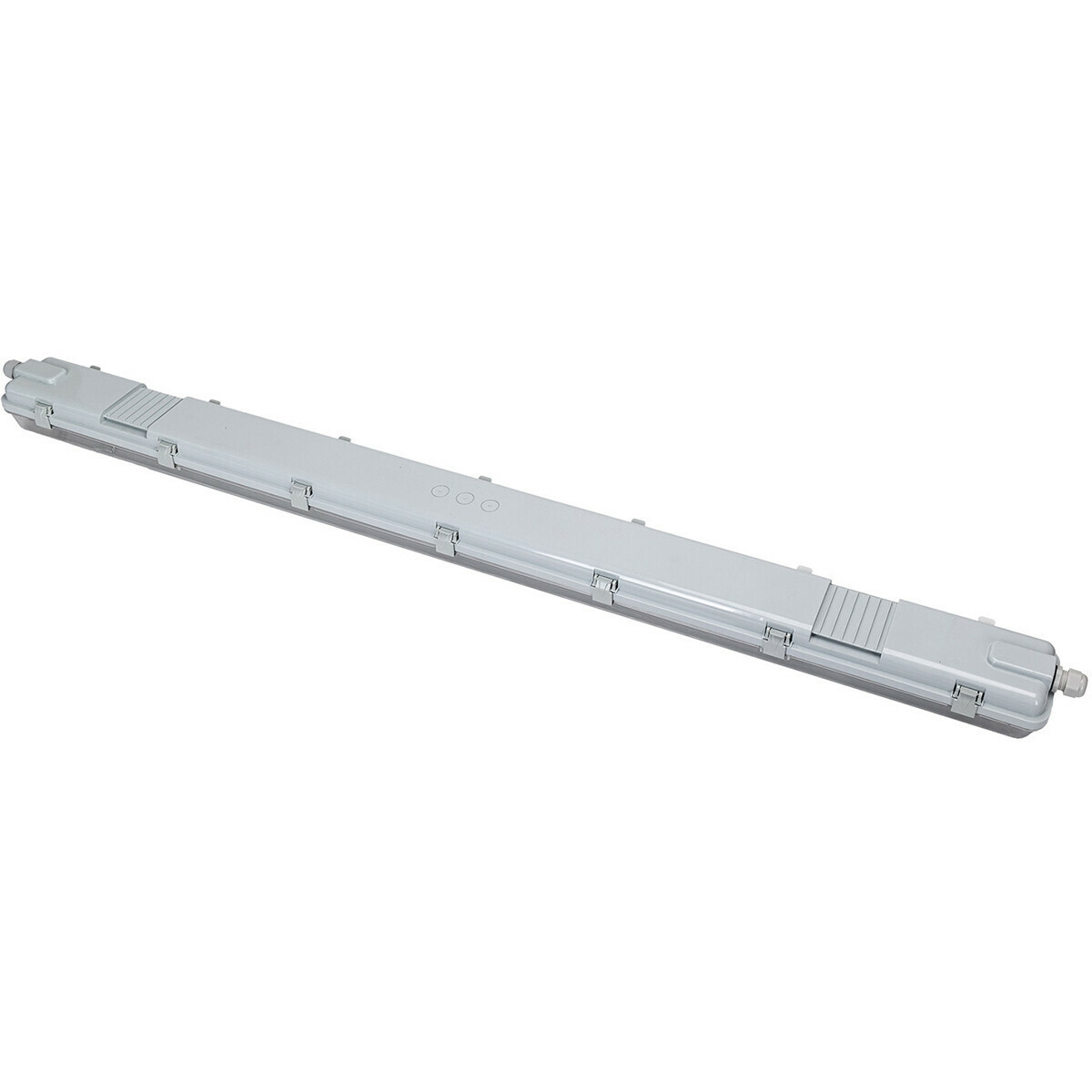 LED Feuchtraumleuchte mit T8 Röhren - Velvalux Strela - 120cm - Doppelt - Verbindbar - Wasserdicht IP65 - OSRAM - SubstiTUBE Value EM 865 - 32.4W - Klares/Kaltes Weiß 6500K | Ersetzt 72W