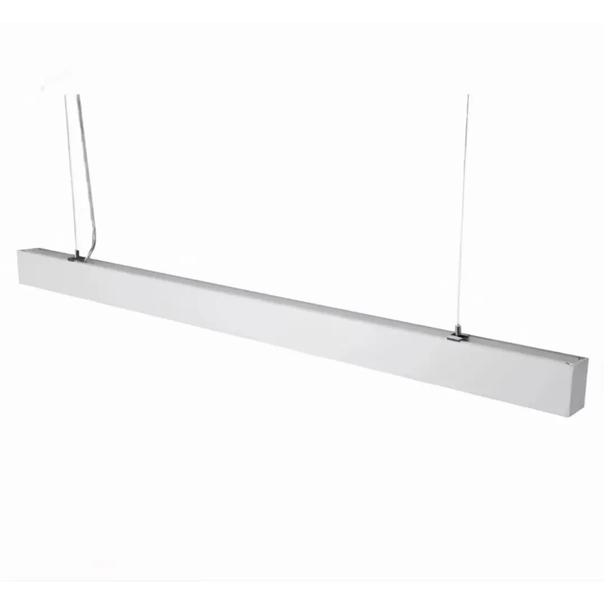 Lineare LED Pendelleuchte - Linienbeleuchtung - Kozolux Tina - 40W 4600lm - Kaltweiß 6500K - 120cm - Weiß