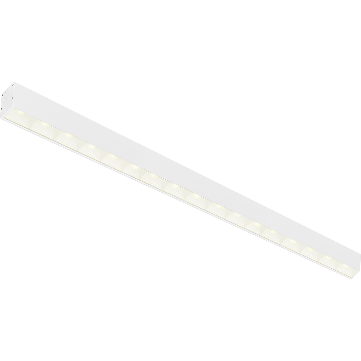 Lineare LED Pendelleuchte - Linienbeleuchtung - Kozolux Tina - 40W 4600lm - Kaltweiß 6500K - 120cm - Weiß