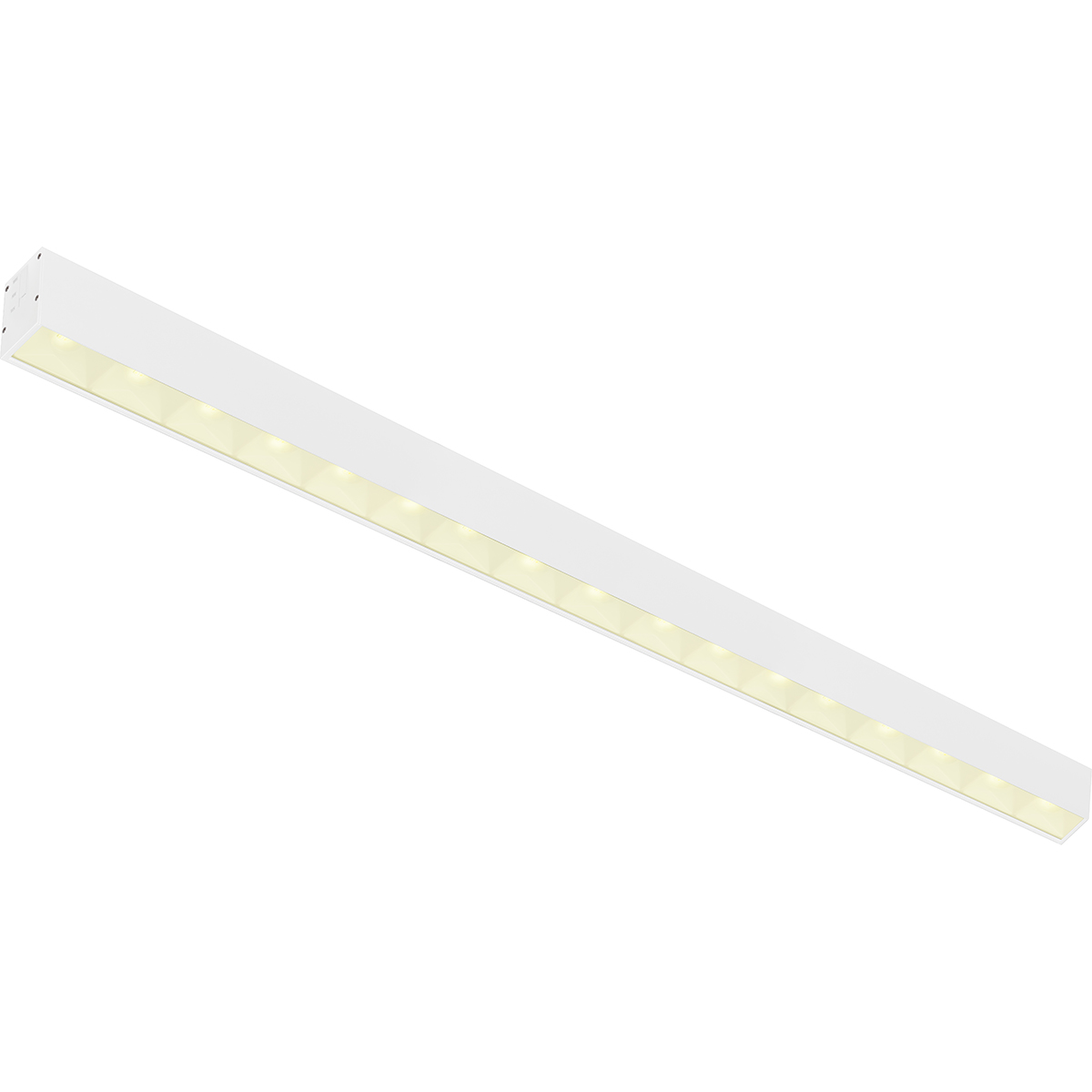 Lineare LED Pendelleuchte - Linienbeleuchtung - Kozolux Tina - 40W 4600lm - Neutralweiß 4000K - 120cm - Weiß