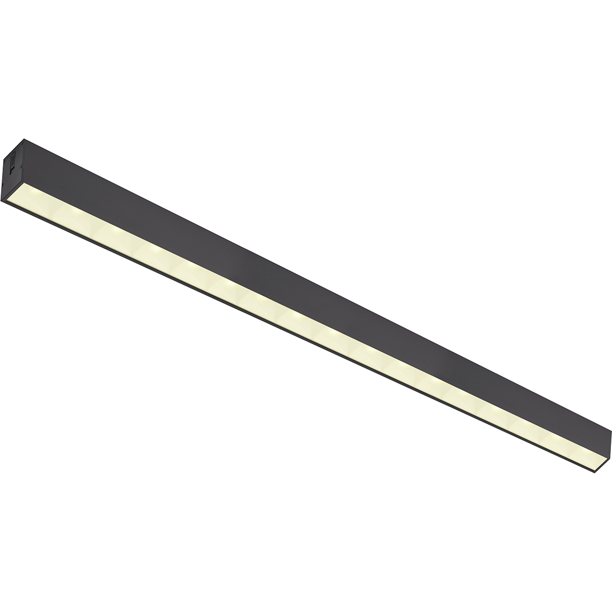 Lineare LED Pendelleuchte - Linienbeleuchtung - Kozolux Tina - 40W 4600lm - Neutralweiß 4000K - 120cm - Schwarz