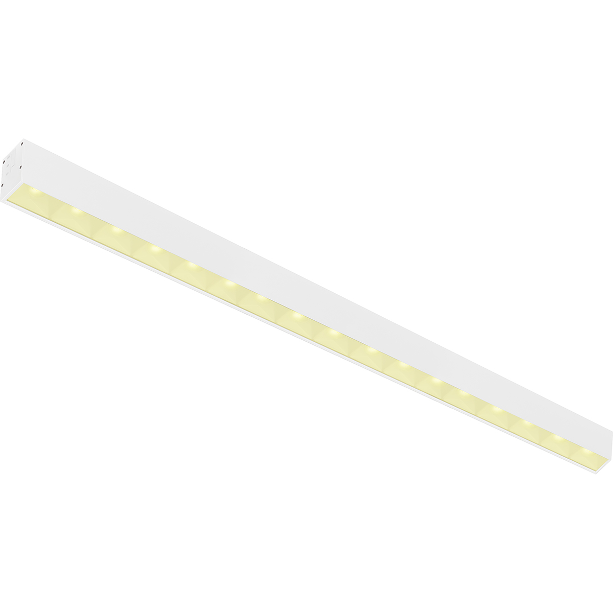 Lineare LED Pendelleuchte - Linienbeleuchtung - Kozolux Tina - 40W 4600lm - Warmweiß 3000K - 120cm - Weiß