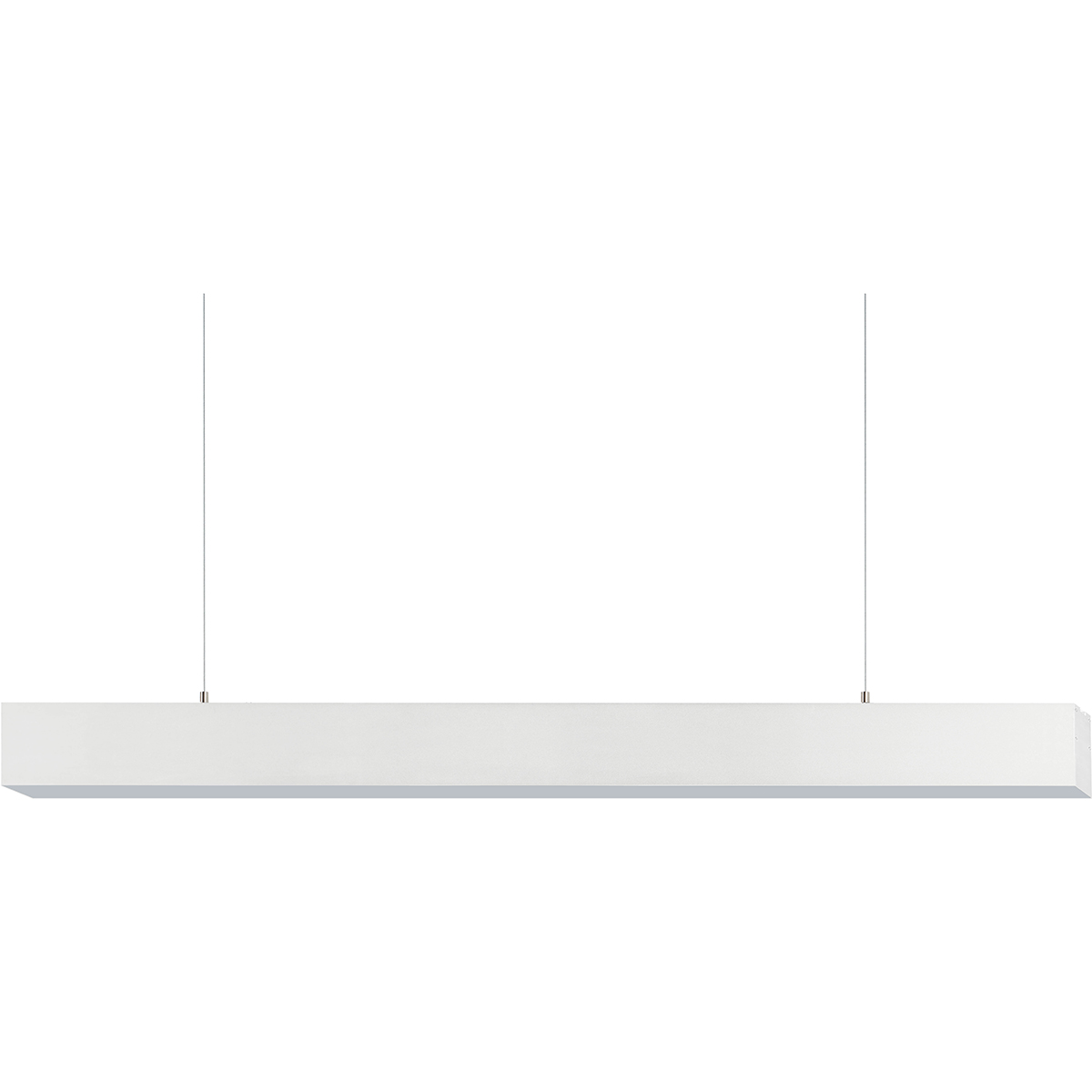 Lineare LED Pendelleuchte - Linienbeleuchtung - Kozolux Tino - 40W 4200lm - Kaltweiß 6500K - 120cm - Weiß