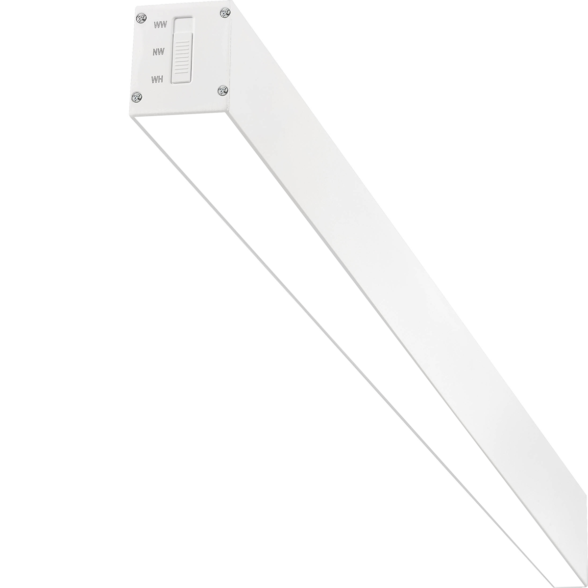 Lineare LED Pendelleuchte - Linienbeleuchtung - Kozolux Tino - 40W 4200lm - Kaltweiß 6500K - 120cm - Weiß