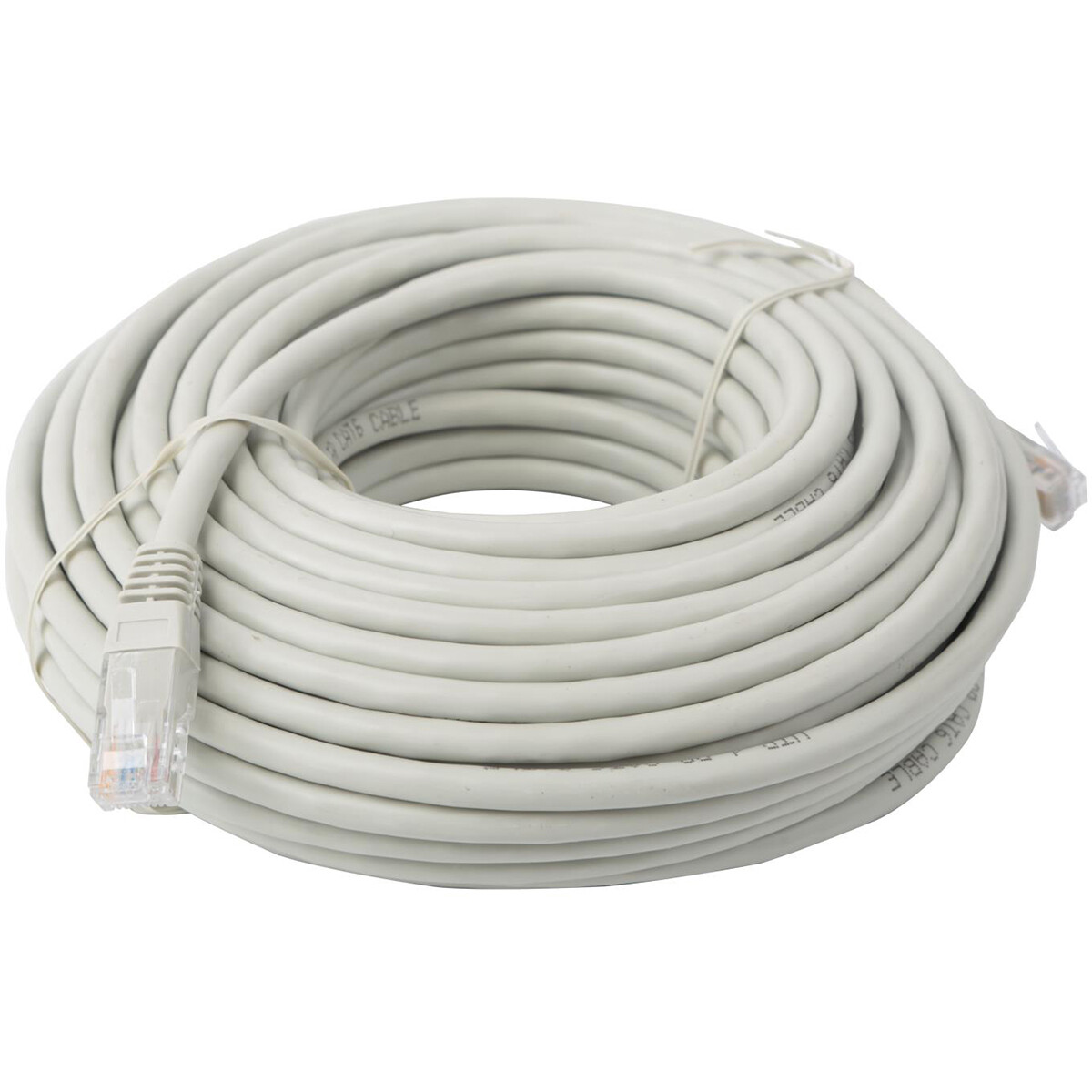 Netzwerkkabel - Internetkabel - Aigi Atryn - Cat6 UTP Kabel RJ45 - 20 Meter - Kupfer - Grau