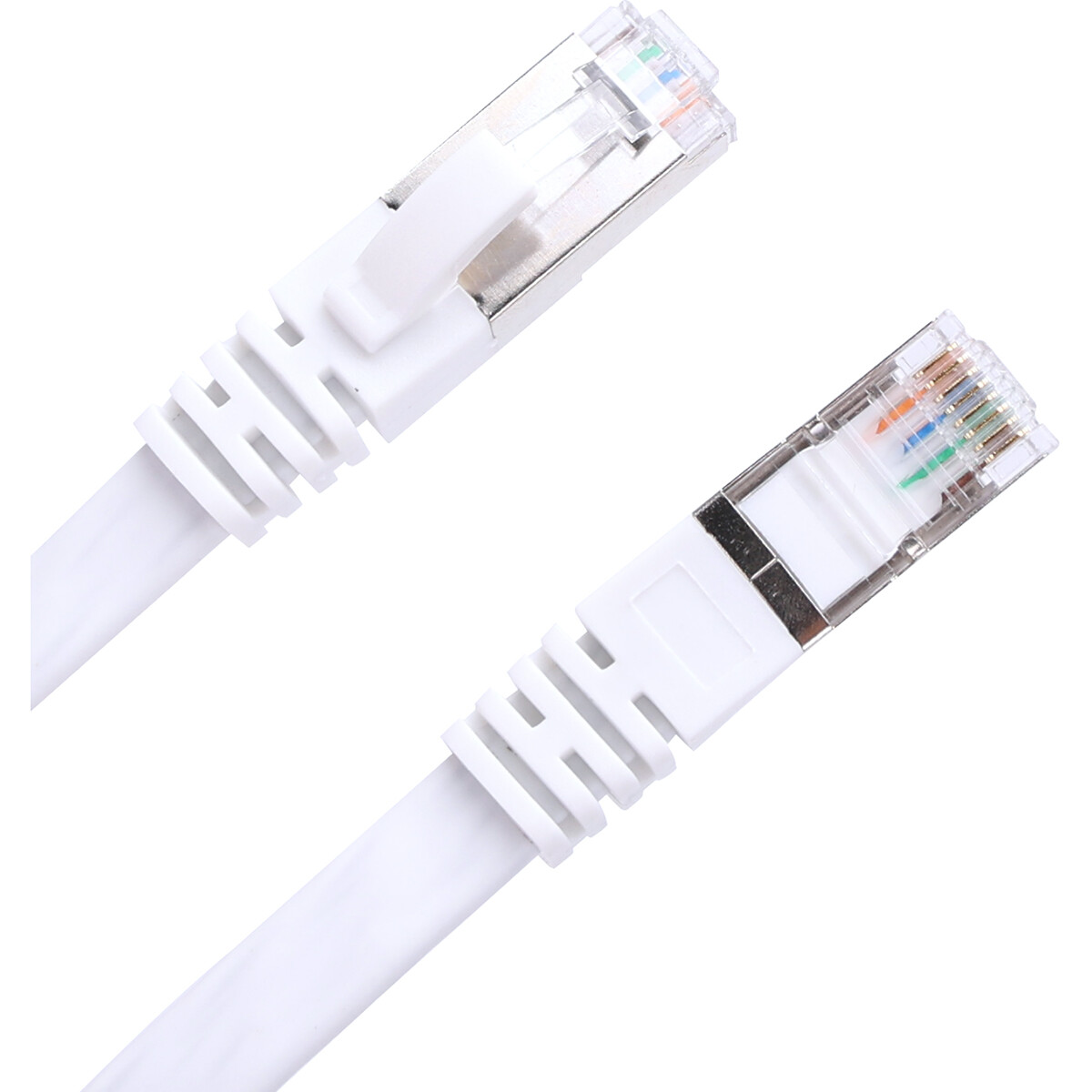 Netzwerkkabel - Internetkabel - Patchkabel - Aigi Hatro - Cat7 UTP Kabel RJ45 - 1.5 Meter - Kupfer - Weiß