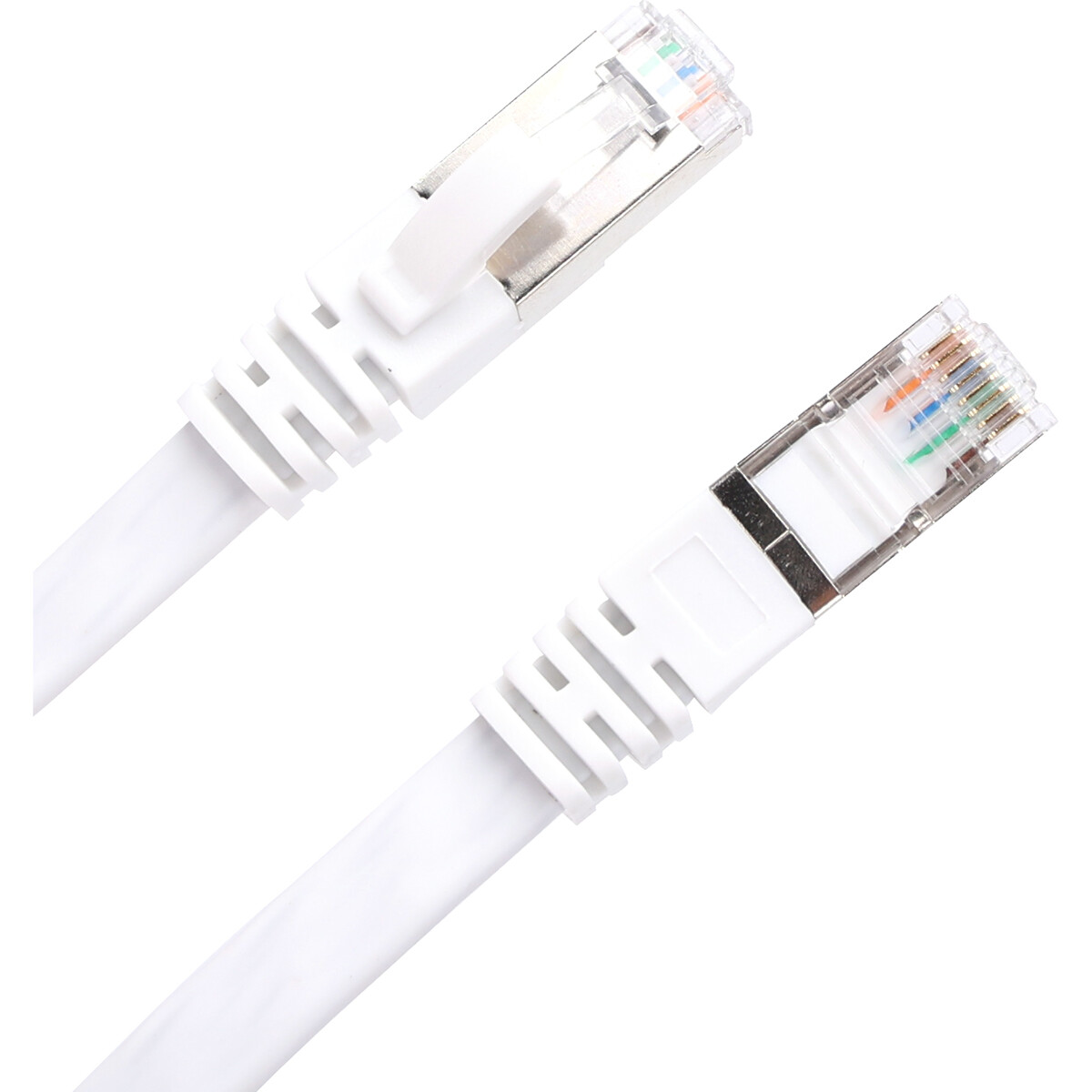 Netzwerkkabel - Internetkabel - Patchkabel - Aigi Hatro - Cat7 UTP Kabel RJ45 - 5 Meter - Kupfer - Weiß