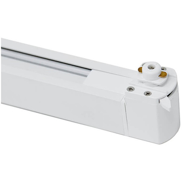 OSRAM - LED Schienensystem - Batten - 20W 1 Phasen - Universalweiß 4000K - Mattweiß Aluminium - Kippbar - 54cm