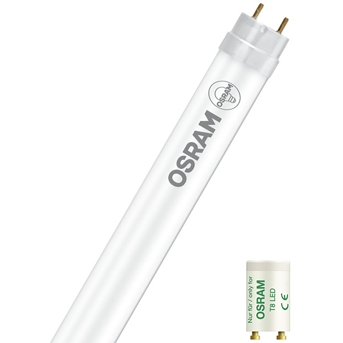 OSRAM - LED TL Leuchtstofflampe T8 mit Leuchtstofflampe - SubstiTUBE Value EM 830 - Aigi Dybolo - 120cm 1er - 16.2W - Warmweiß 3000K