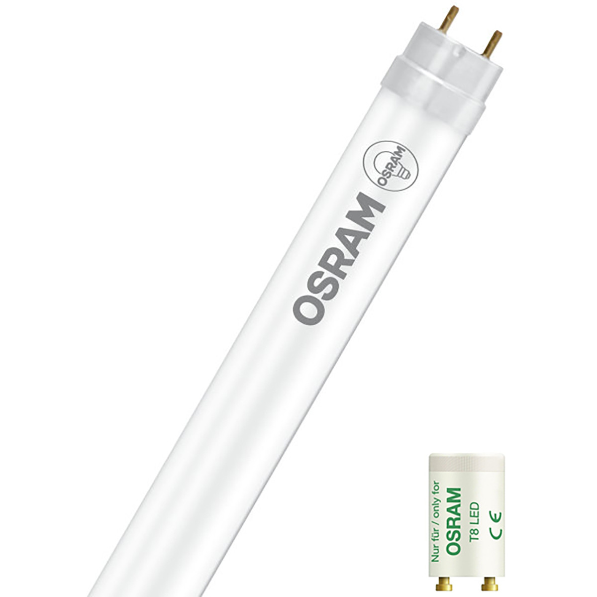 OSRAM - LED TL Leuchtstofflampe T8 mit Starter - SubstiTUBE Value EM 865 - 120cm - 16.2W - Tageslicht 6500K