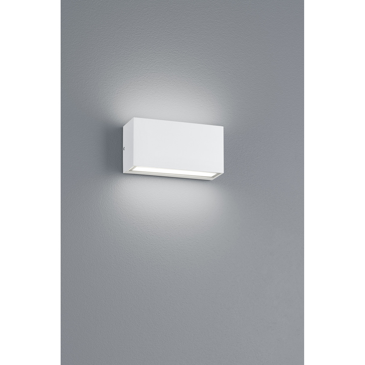 OSRAM - LED Außenwandleuchte - Trion Tront - 10W - Mattweiß - Aluminium