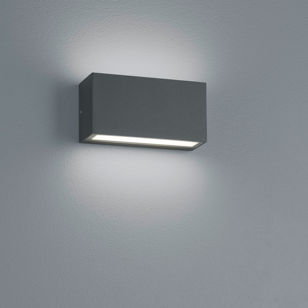 OSRAM - LED Außenwandleuchte - Trion Tront - 10W - Mattschwarz - Aluminium