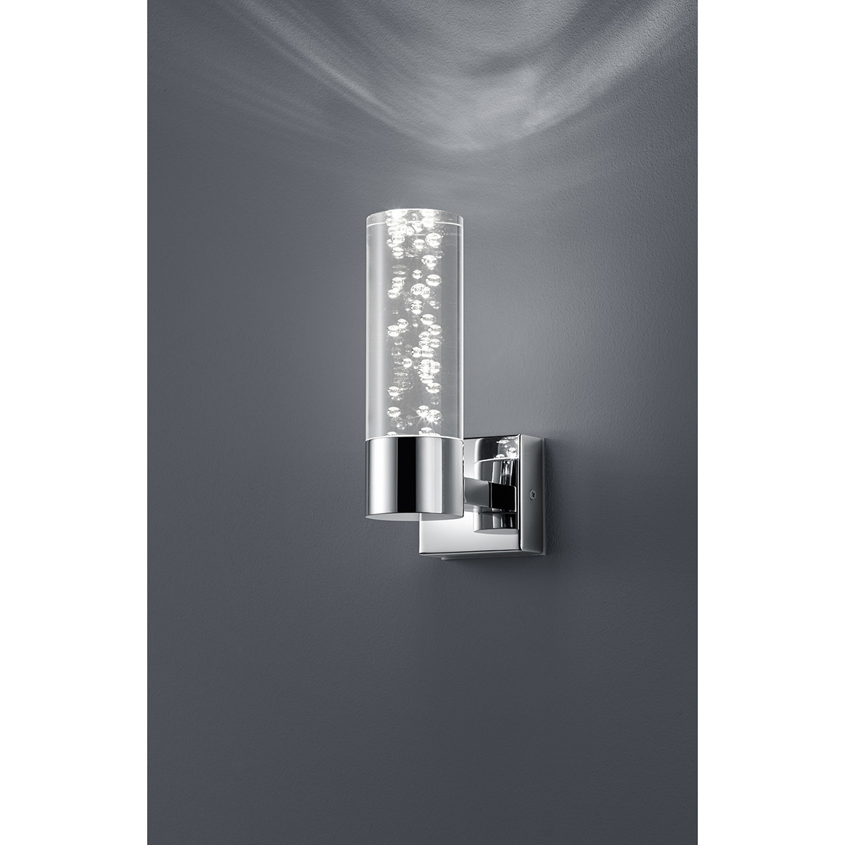 OSRAM - LED Wandlampe - Trion Balo - 1-flammig - 3W - Warmweiß 3000K - Rund - Chrom - Aluminium