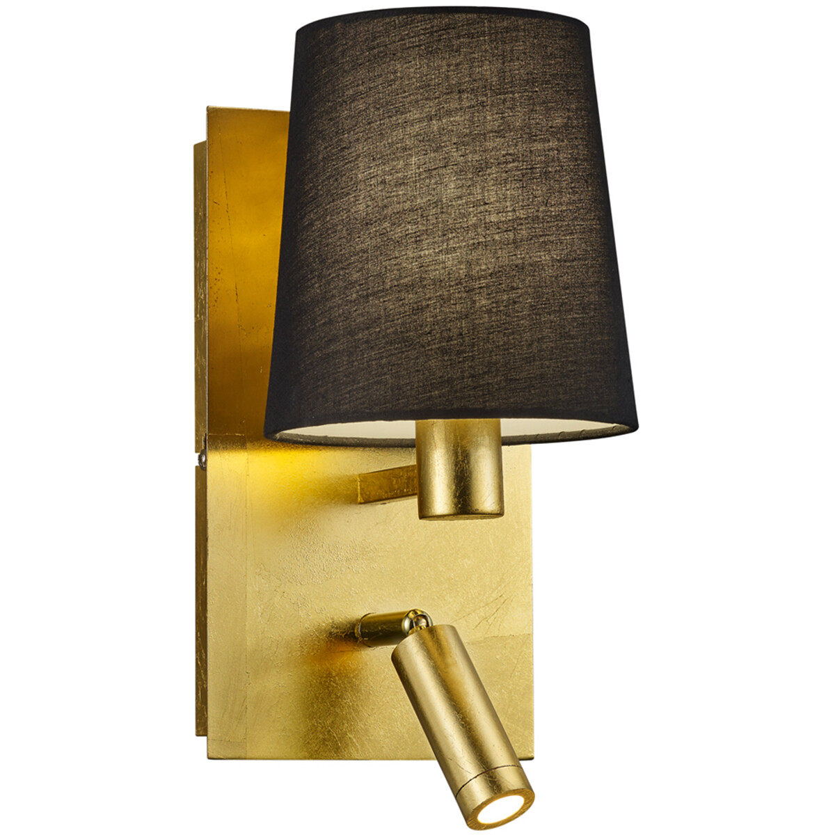 OSRAM - LED Wandlampe - Trion Marion - E14 Sockel - 3W - Warmweiß 3000K - Rund - Mattes Gold - Aluminium