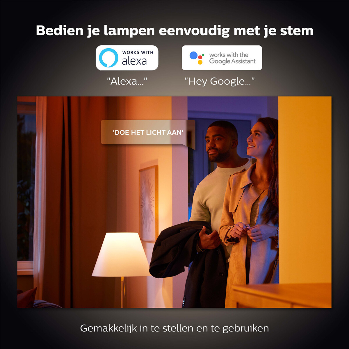 PHILIPS HUE - LED Spot GU10 - White Ambiance - Bluetooth - Doppelpack