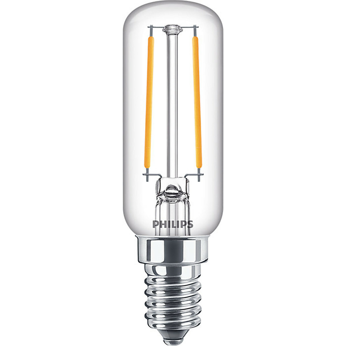 PHILIPS - LED Lampe 10er Pack - CorePro Tube Filament 827 T25L - E14 Fassung - 2.1W - Warmweiß 2700K | Ersetzt 25W