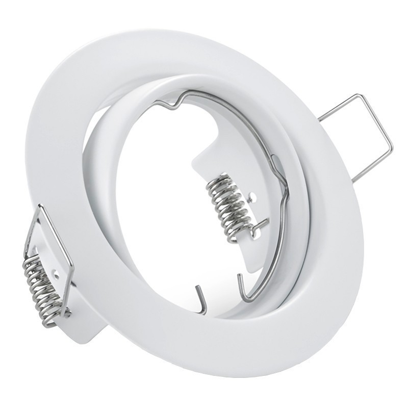 PHILIPS - LED Spot Set - CorePro 830 36D - GU10 Sockel - Dimmbar - Einbau Rund - Mattweiß - 4W - Warmweiß 3000K - Kippbar Ø83mm