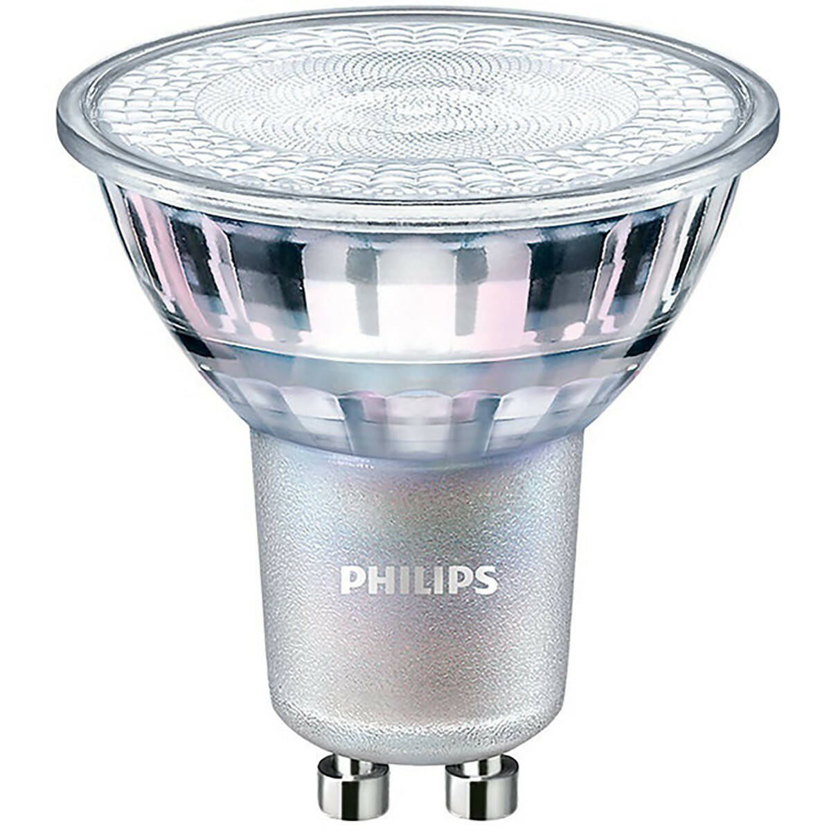 PHILIPS - LED Spot Set - MASTER 927 36D VLE - Pragmi Zano Pro - GU10 Sockel - DimTone Dimmbar - Einbau Quadratisch - Mattweiß - 3.7W - Warmweiß 2200K-2700K - Kippbar - 93mm