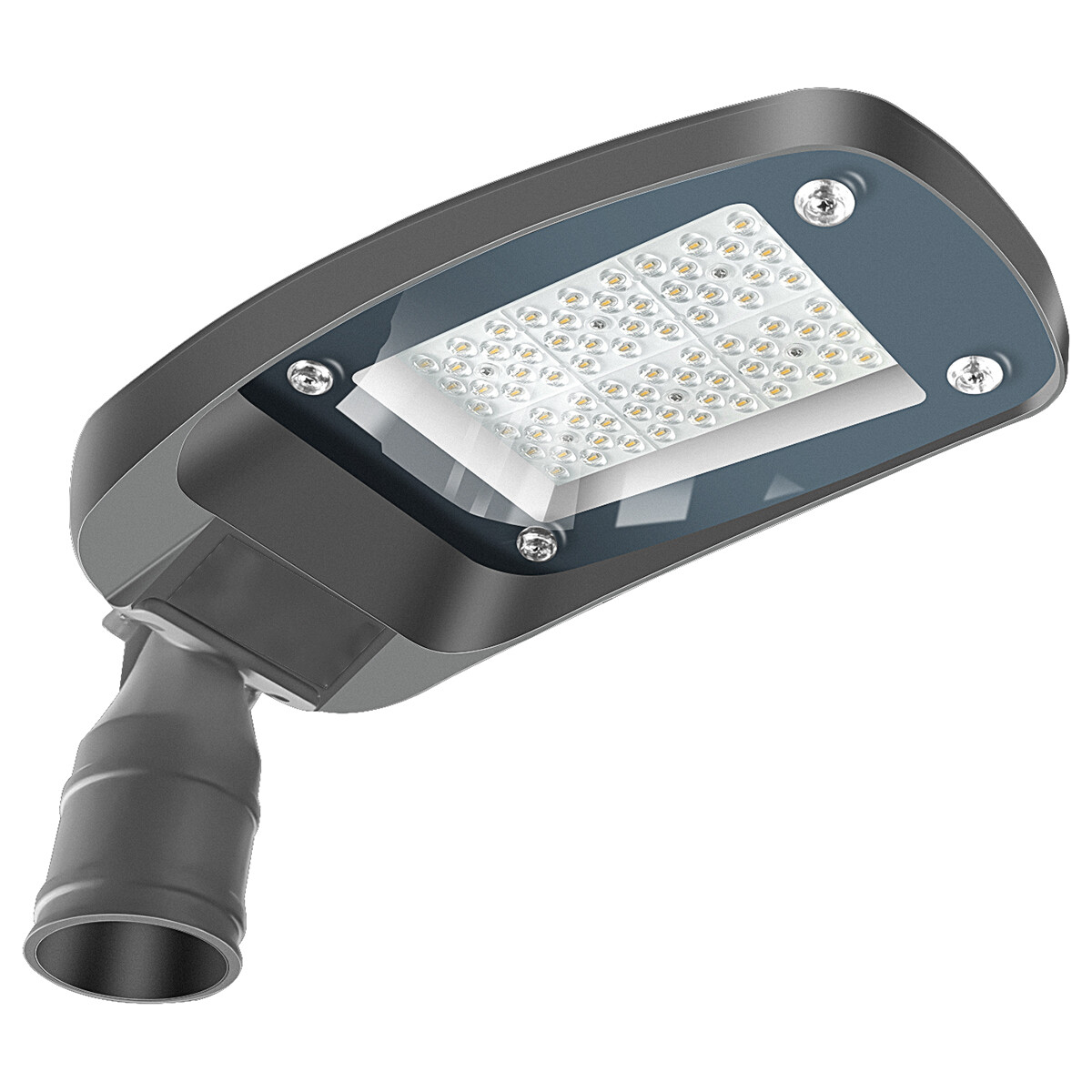 Straßenlaterne mit Photocell-Sensor - Rinzu Strion - 100 Watt - 16000 Lumen - 4000K - Wasserdicht IP66 - 70x140D Ø60mm Spigot - OSRAM-Treiber - Lumileds