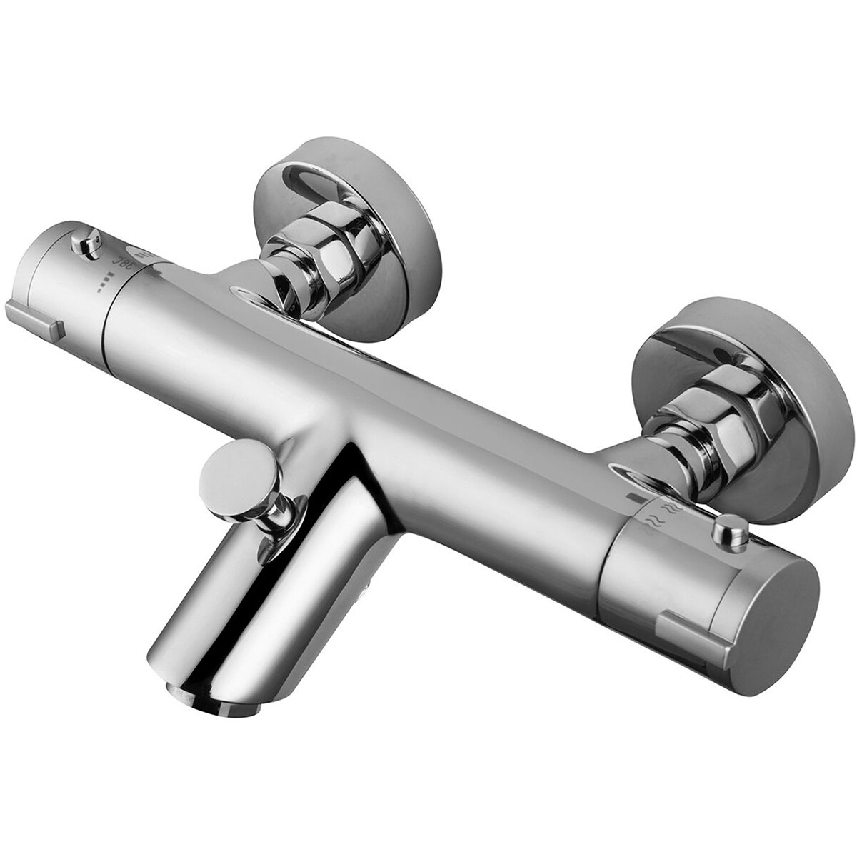 Thermostatische Bad-/Duscharmatur - Leoni - Chrom